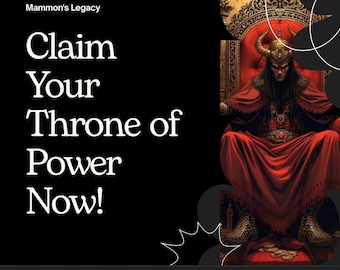 A Message from Mammon - Just for You!!