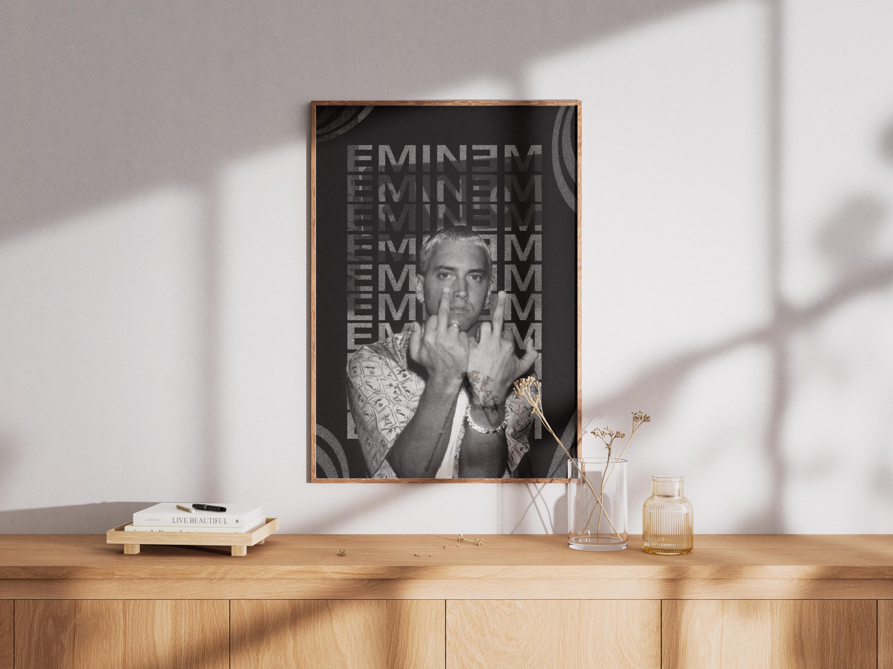 エミネムのポスター - ラップアイコン、スリムシェイディ、ヒップ