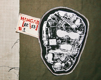 UNDOCUMENTED| limited edition screen printed sew-on patch| Collectible Streetwear Accessory by HANGAR!