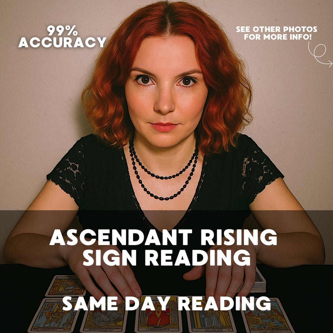 Rising Rising Ascendant Rising Sign Reading | Personalized Astrology Chart | Life ...