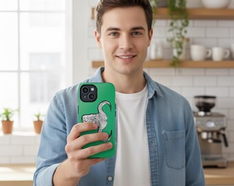 Bull Skull Phone Case: Rugged Protective Phone Accessory