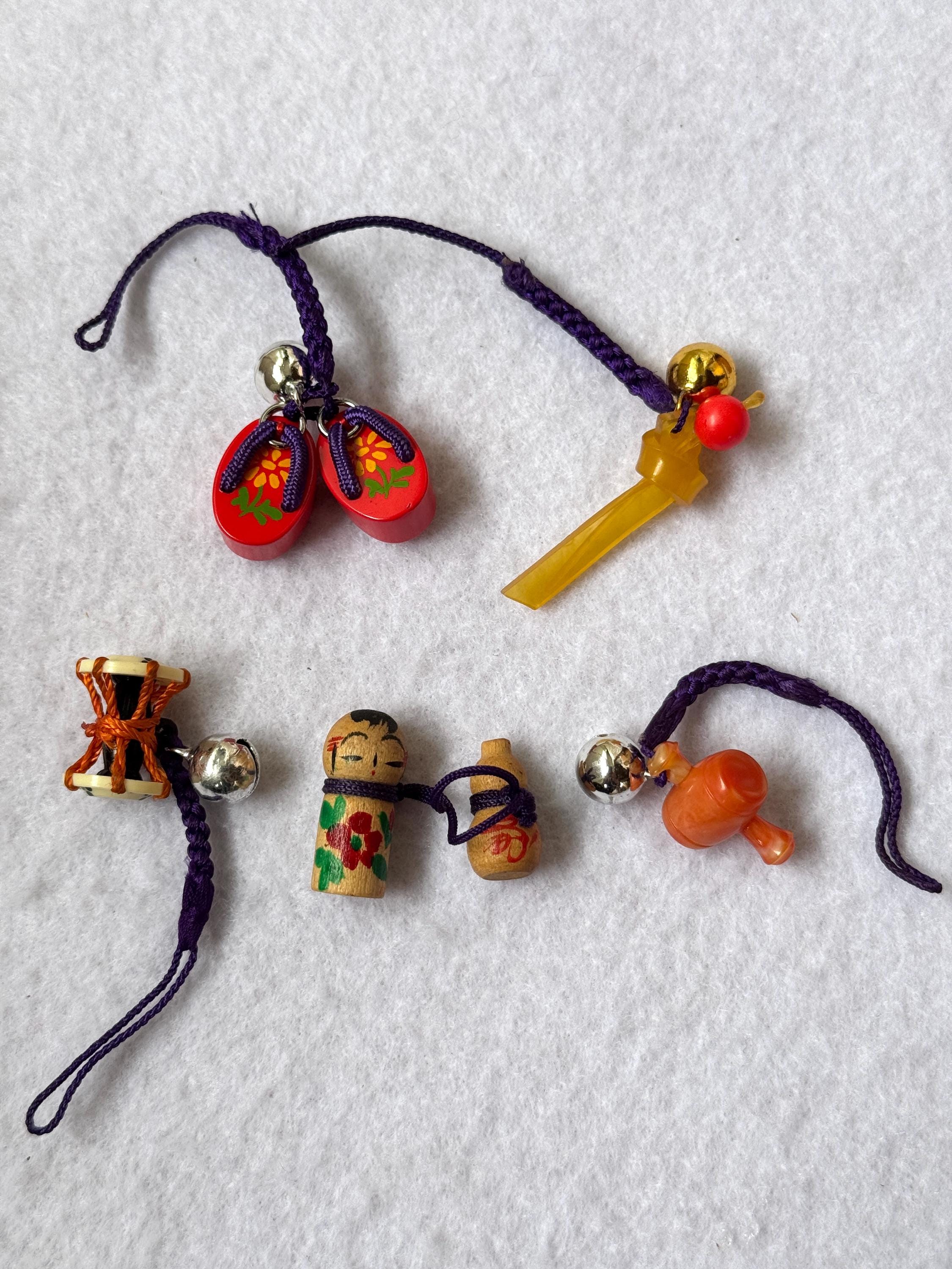 Japanese Vintage Phone Charm - Etsy