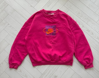 Vintage 90s Nike There is no finish line y2k hype sweatshirt