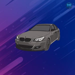 ドイツ車刺繍デザイン｜自動車パッチ PES DST JEF｜パーカー＆ジャケット用ドイツ車ミシン刺繍ファイル