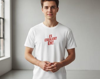 It's going to escalate anyway T-shirt • Funny slogan shirt • Sarcastic humor shirt • Minimalist statement tee • Gift for everyday life & the office