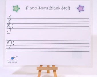 musical staff etsy staff paper large