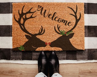 Paillasson maison en pain d'épices, tapis d'entrée pour l'extérieur et l'intérieur, décoration de Noël mignonne, tapis de sol antidérapant et imperméable, facile à nettoyer, 73,6 x 43,2 cm Paillasson maison en pain d'épices, tapis d'entrée pour l'extérieur et l'intérieur, décoration de Noël mignonne, tapis de sol antidérapant et imperméable, facile à nettoyer, 73,6 x 43,2 cm
