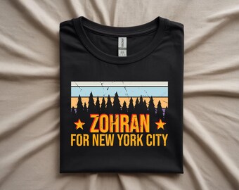 Zohran for New York City T-shirt, Zohran Mamdani 2025 Shirt, Vote For Zohran Tee, Progressive Democrats Shirt, Zohran for Mayor T-shirt