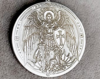 ErzEngel Michael Schutzanhänger, Schutzengel, Symbol für Glaube und Stärke