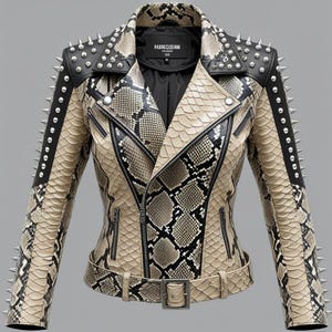 ジャケット・アウター 00s archive y2k python pattern jacket 10_b2d42935-8d25-46ff-97d6-