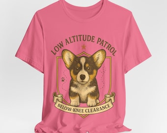 Camiseta Corgi de Low Altitude Patrol: estilo vintage para amantes de los perros