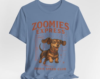 Vintage Dackel Zoomies T-Shirt: Lustiges Dackel Geschenk