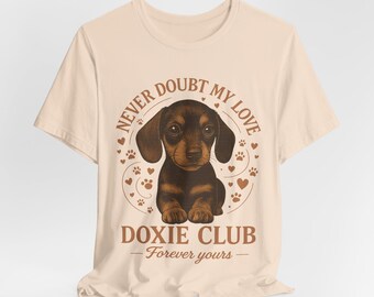 Vintage Dachshund T-Shirt: Funny Doxie Dog Lover Gift