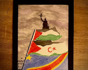 Flag for Liberty table