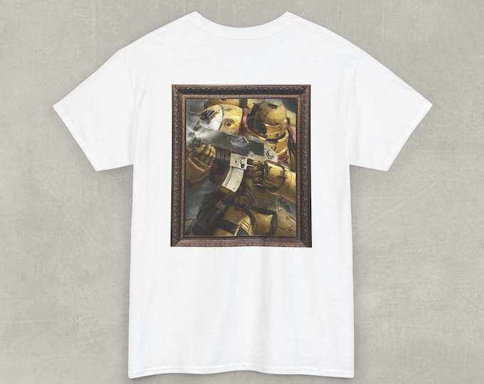 Fiberly 40k Tee | Fiberly | T-Shirt with 40k Backprint (Imperial Fists)