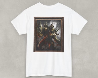 Fiberly 40k Tee | Fiberly | T-shirt with 40k print on the back (Orc)