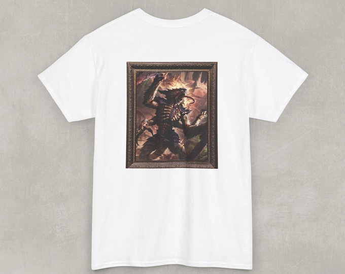 Fiberly 40k Tee | Fiberly | T-Shirt with 40k Backprint (Tyraniden)