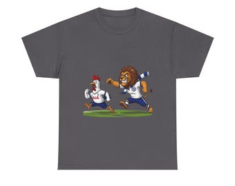 Chelsea vs Tottenham Heavy Cotton Tee, Soccer Fan Gift