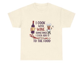 T-shirt de chef œnologue amusant – Cadeau pour les gastronomes
