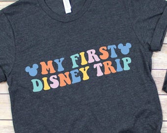 My First Disney Trip T-Shirt, Matching Family Vacation Tee