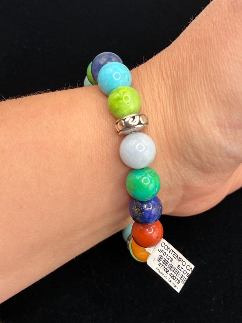 Brighton Contempo Confetti Bracelet NWT Semi-Precious Gemstones image 2