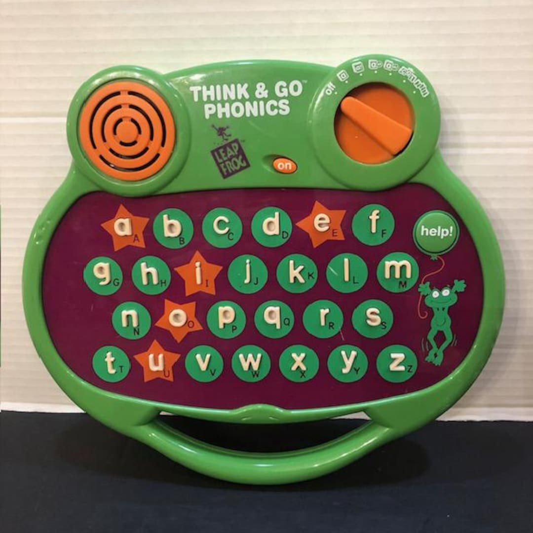 Vintage Leapfrog THINK & GO Phonics Alphabet Letter Sounds Tested
