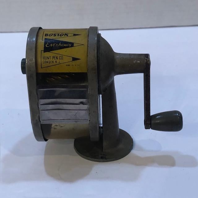 Boston Hand Crank Pencil Sharpener - Etsy