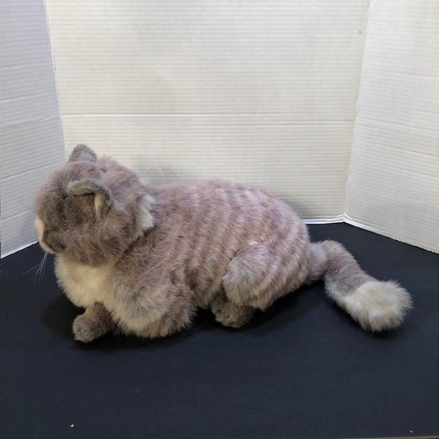 Vintage Applause Avanti Tabby Grey White Cat 16