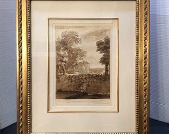 18th Century Mezzotint Engraving John Boydell 1774 No. 62