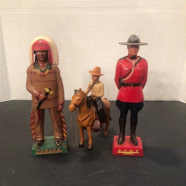 ドイツ　1940-50年代　ビンテージ　カウボーイ フィギュア 50s Cowboys - Etsy
