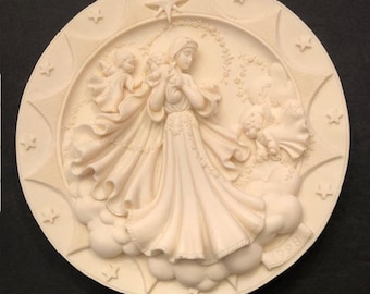 Vintage Roman Inc. Millennium "Rejoice" Christmas Plate Limited Edition 3D Wall Decor