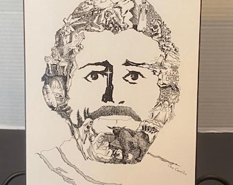 Joe Castillo "Face of Christ" Plaque (8x10)