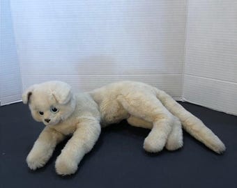 Vintage Dousin Real Series Realistic Cat Plush Stuffed Animal Toy - Japan