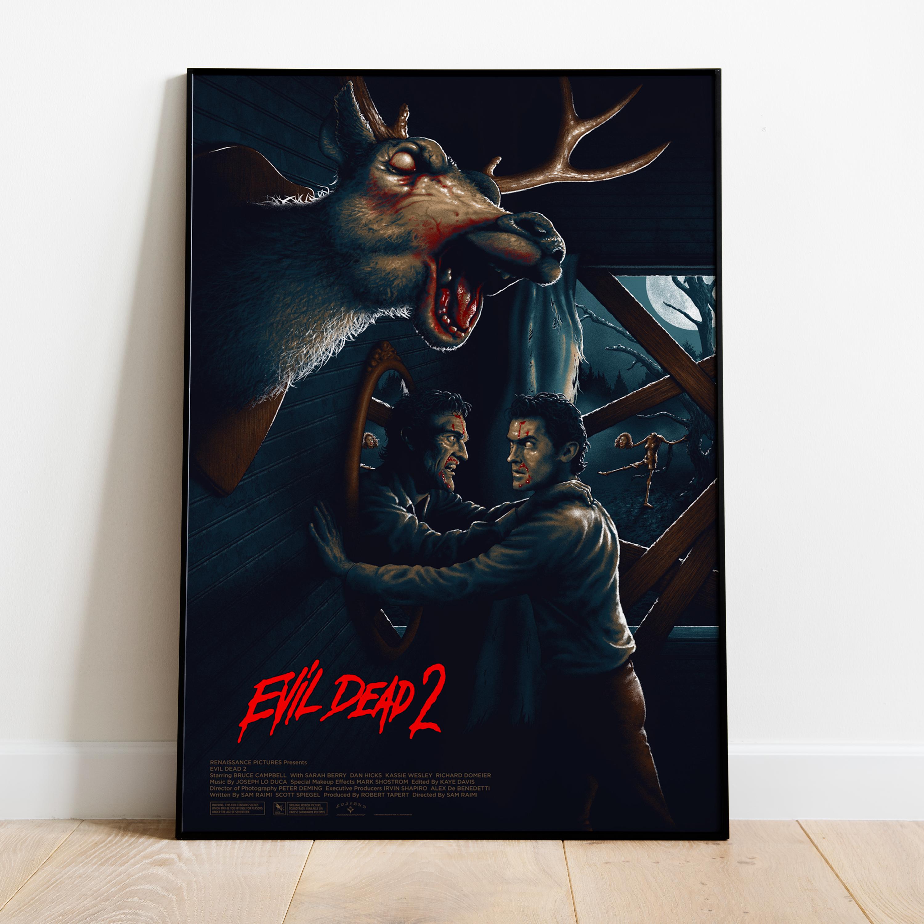 Evil dead poster - Etsy België, image size:3000x3000