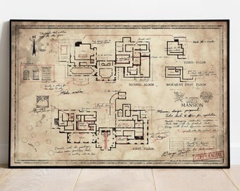 バイオハザード ラクーンシティの地図 デジタルダウンロード - Etsy 日本