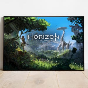 Impresión en lienzo enrollado de Horizon Zero Dawn / Póster de Aloy