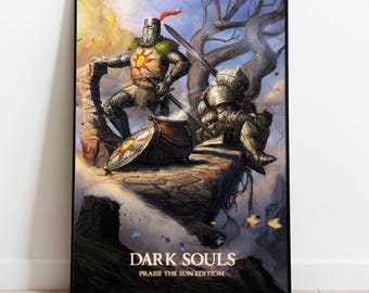 ダークソウル2 ビデオゲームポスター - Etsy 日本