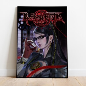 Poster di Bayonetta / Decorazione murale Cereza / Stampa su tela arrotolata / Poster regalo del videogioco • 3