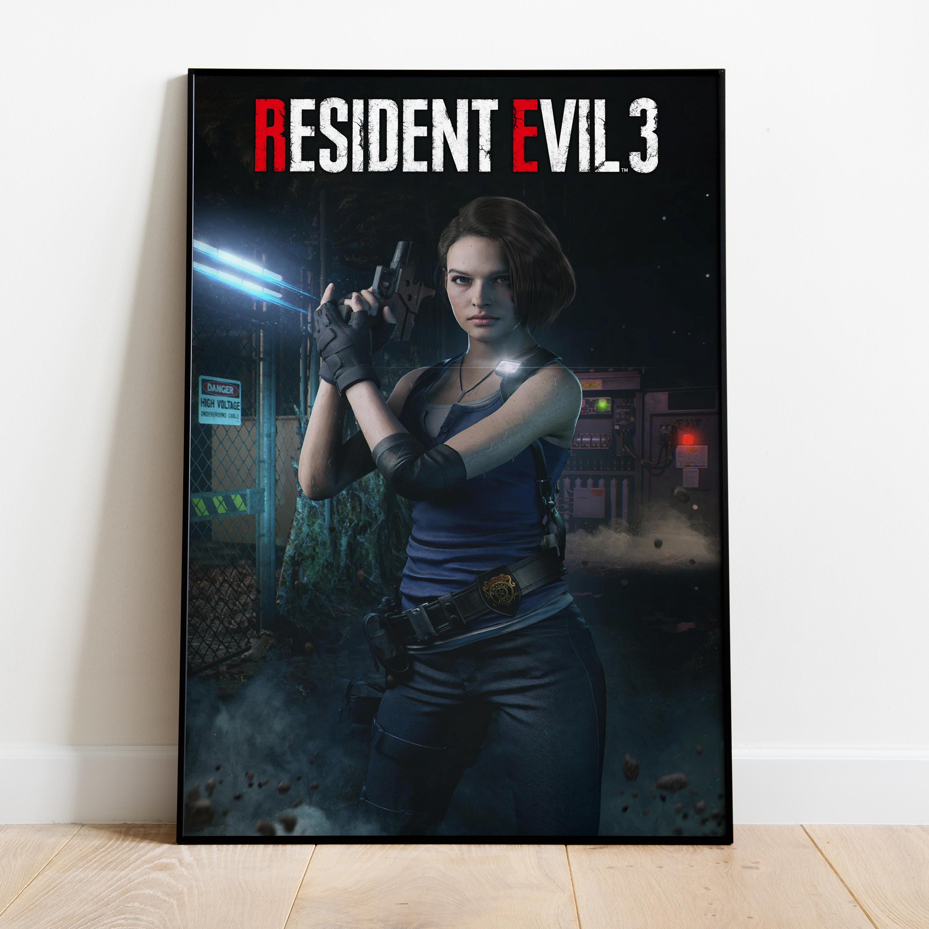 Resident Evil Poster Etsy