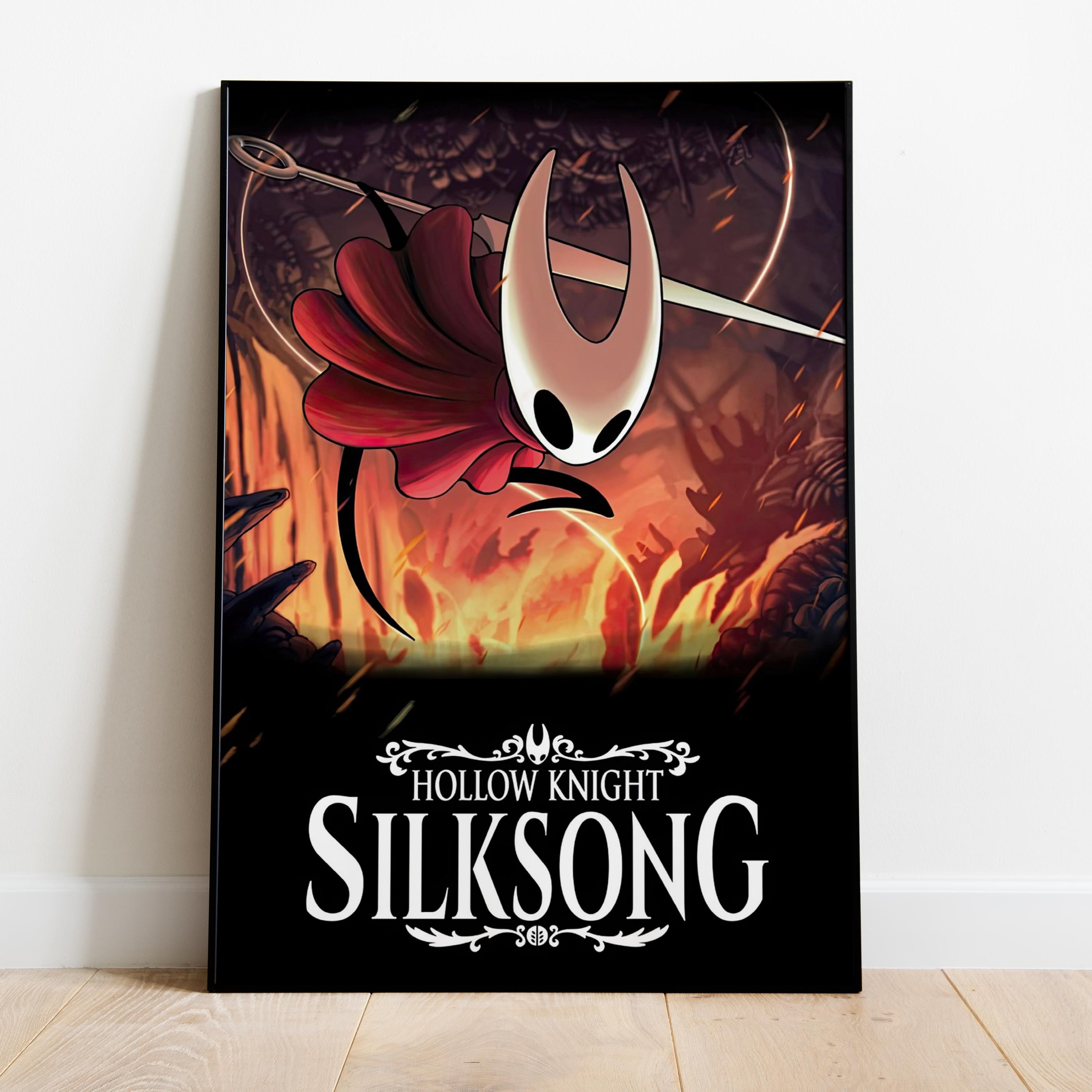 hollow-knight-silksong-poster-hornet-canvas-print-etsy-canada