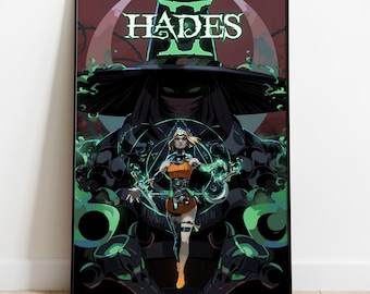 Hades Poster | Melinoe Wall Decor | Rolled Canvas Print | Gift Video Game Poster • 3