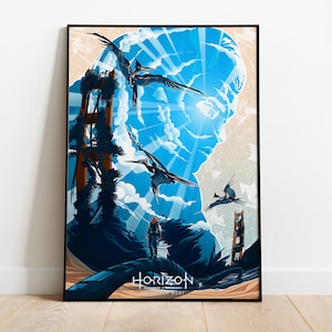 Horizon Forbidden West ポスター | Aloy キャンバス ウォールアート