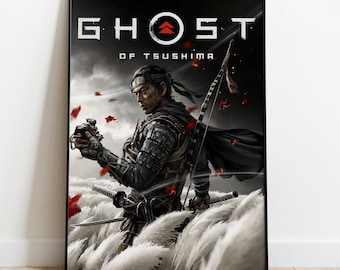 Ghost of Tsushima Canvas Print | Jin Sakai Wall Art