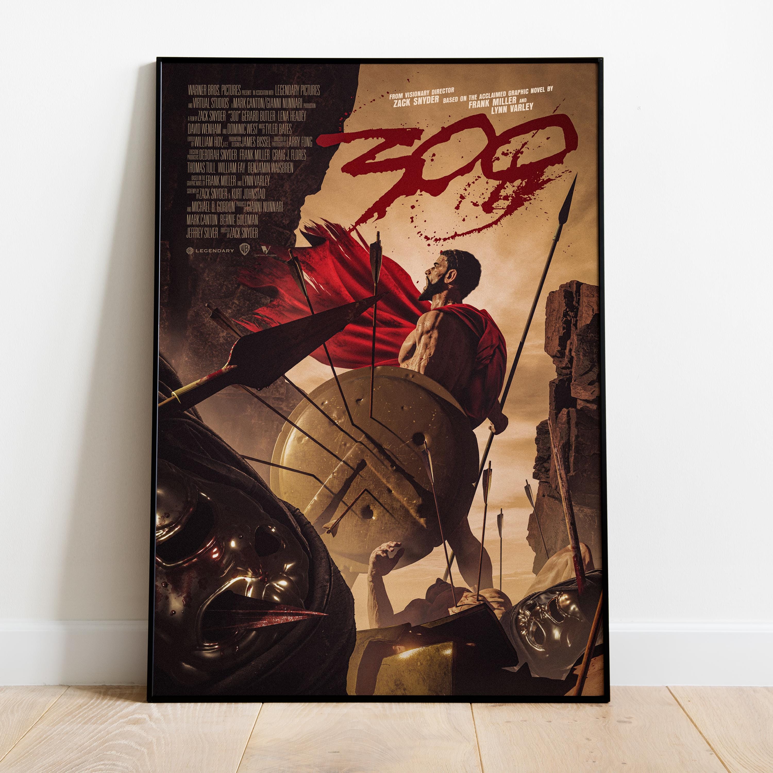 300 movie poster - Etsy México, image size:3000x3000