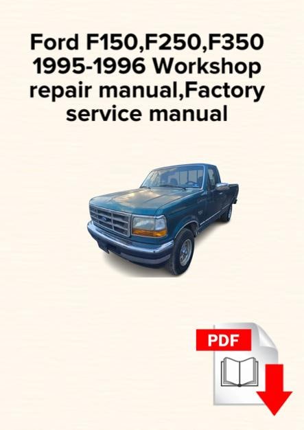 Purchase 1984 Ford F-150 F150 250 350 F350 Bronco Truck Service Shop Repair Manual Set In - Foto 2