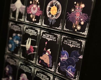 Hollow Knight Boss Acrylic Magnets: Hallownest Collection, Video Game Decor