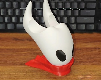 Hollow Knight Hornet Controller Stand - Desktop Cradle for Game Controllers & Handheld Consoles, 3D Printed Gamer Desk Decor Gift