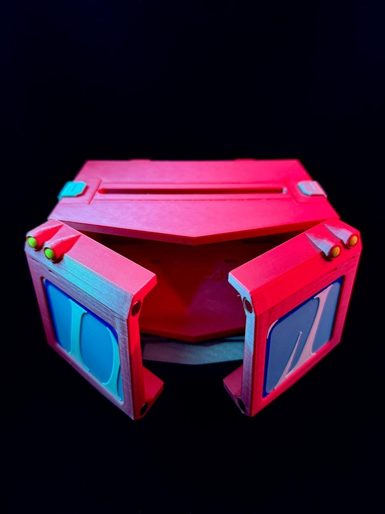 Optimus Prime Inspired Tissue Box, 3D Printed Robot Desk Organizer - Etsy