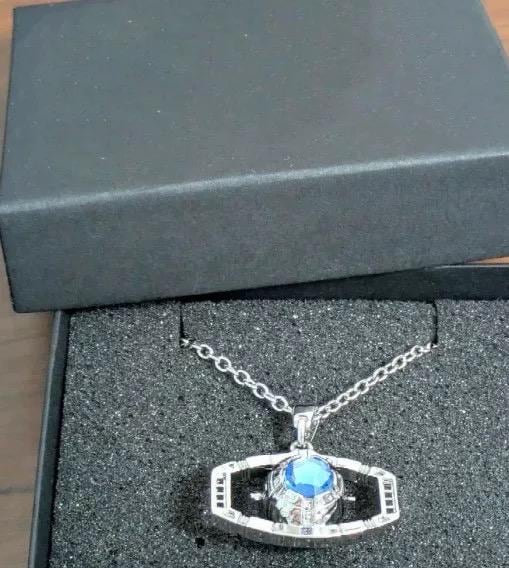 Sci-fi Matrix of Leadership Necklace, Cyberpunk Cosplay Pendant