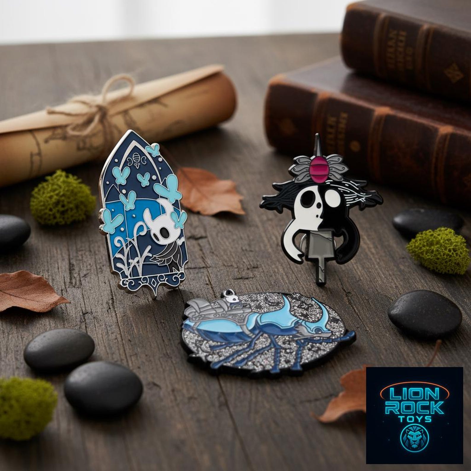 Hollow Knight Enamel Pin Collection – Choose 1, 3 or All 10 Pins ...